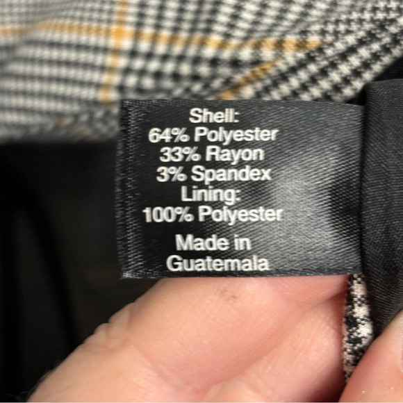 Lane Bryant Plus Size Double Breasted Blazer in Bastille Plaid Check size 14 - Picture 9 of 13